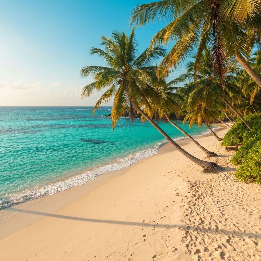 Beautiful Sri Lankan beach